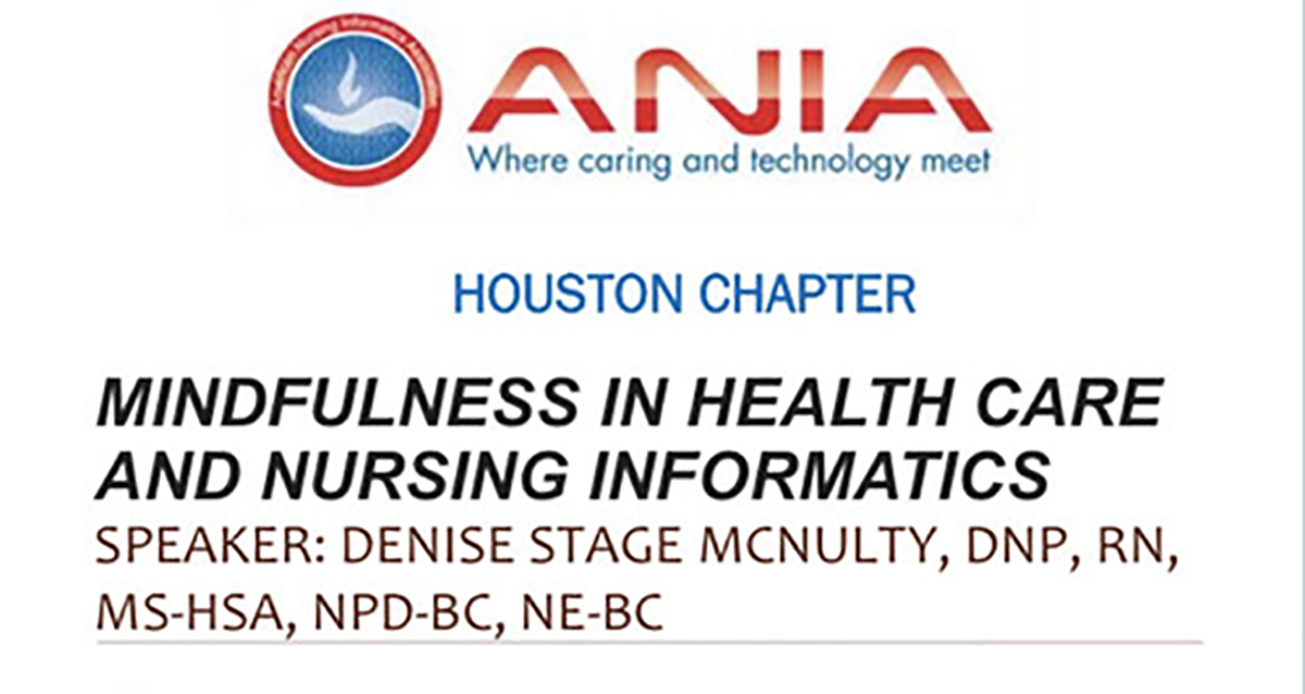 Mindfulness in Health Care and Nursing Informatics